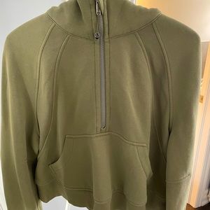 lululemon Scuba half-zip hoodie，Size：Xs/S